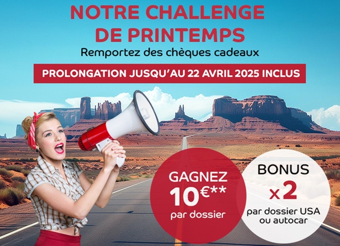 Salaün Holidays lance son challenge de ventes du printemps ! - Photo : @Salaün Holidays