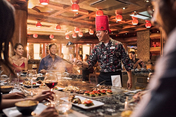 © Costa Croisières - Restaurant Teppanyaki © Costa Croisières - Restaurant Teppanyaki