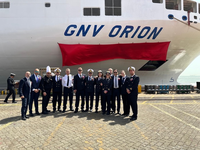 GNV Orion : un nouveau ferry plus respectueux de l’environnement - Photo : @GNV