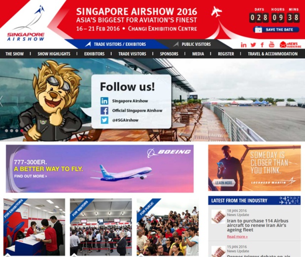 La France à l'honneur du Singapour Airshow La France à l'honneur du Singapour Airshow