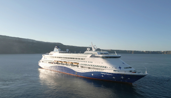 Celestyal Discovery adopte les biocarburants en Grèce - Photo @Celestyal Celestyal Discovery adopte les biocarburants en Grèce - Photo @Celestyal