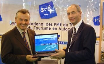 Thierry SCHIDLER (Dte) et Daniel ROBBE, Directeur Commercial de SNO