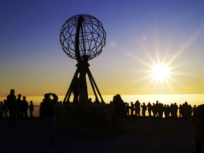 Midnight Sun at North Cape © Karl Thomas - Visit Norway