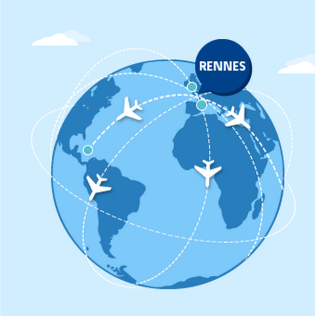 L'aéroport de Rennes enregistre un record annuel en 2015 L'aéroport de Rennes enregistre un record annuel en 2015