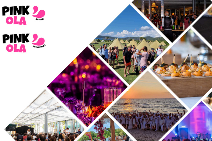 Gwenola Monnier, directrice de TMS Events et de l'agence de voyages Voyel, dévoile Pink’Ola, une nouvelle marque dédiée aux événements d’entreprise - Photo : TMS Events