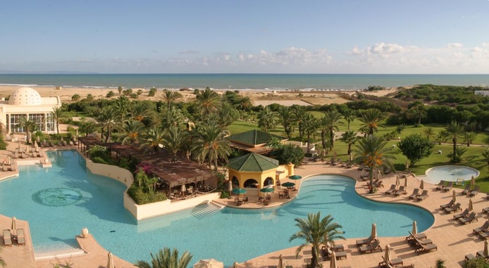 Vue aérienne de The Residence Tunis (© The Residence Tunis)