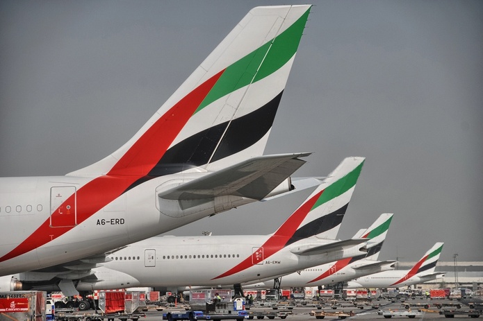 Sur l'exercice 2024-25, clos au 31 mars dernier, le chiffre d’affaires du Groupe Emirates atteint 39,6 milliards de dollars USD, en croissance de 6% par rapport à l'exercice précédent - DepositPhotos.com, jovannig Sur l'exercice 2024-25, clos au 31 mars dernier, le chiffre d’affaires du Groupe Emirates atteint 39,6 milliards de dollars USD, en croissance de 6% par rapport à l'exercice précédent - DepositPhotos.com, jovannig
