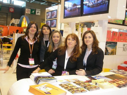 Sur le stand de l'Italie, l'équipe du Pièmont en force ! Sur le stand de l'Italie, l'équipe du Pièmont en force !