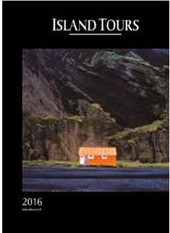 La couverture de la brochure Printemps-Été 2016 d'Island Tours - DR : Island Tours La couverture de la brochure Printemps-Été 2016 d'Island Tours - DR : Island Tours