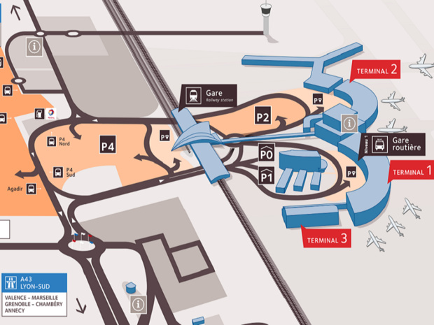 Les navettes des parkings privés situés autour de l'aéroport Lyon-Saint Exupéry ne pourront plus prendre en charge et transporter leurs clients jusqu'aux "Dépose-minute" des terminaux 1, 2 et 3 - DR : Aéroports de Lyon Les navettes des parkings privés situés autour de l'aéroport Lyon-Saint Exupéry ne pourront plus prendre en charge et transporter leurs clients jusqu'aux "Dépose-minute" des terminaux 1, 2 et 3 - DR : Aéroports de Lyon