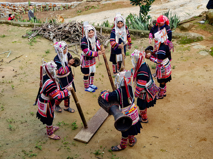 La culture Akha est riche et ancienne, pleine de traditions et de folklore © Easia Travel