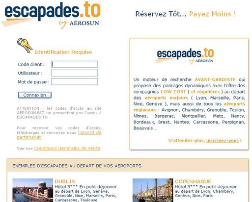 Aérosun : nouveau moteur de résa BtoB qui intègre les low cost Aérosun : nouveau moteur de résa BtoB qui intègre les low cost