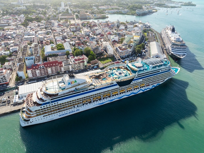 En Guadeloupe, Pointe-à-Pitre concentre la très grande majorité des escales - Photo Purevision - Grand Port Maritime de Guadeloupe En Guadeloupe, Pointe-à-Pitre concentre la très grande majorité des escales - Photo Purevision - Grand Port Maritime de Guadeloupe