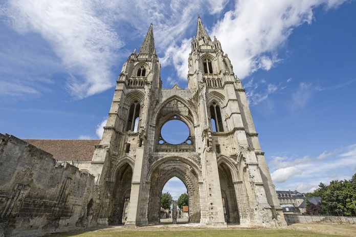 L'Abbaye de St-Jean-des Vignes à Soissons - Depositphotos.com, clodio