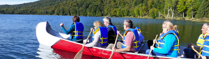 Canot Rabaska © Jean Lahaye Canot Rabaska © Jean Lahaye