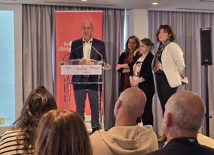 Loïc Chovelon, Directeur général du CRT PACA partenaire de l'évènement - Photo CE