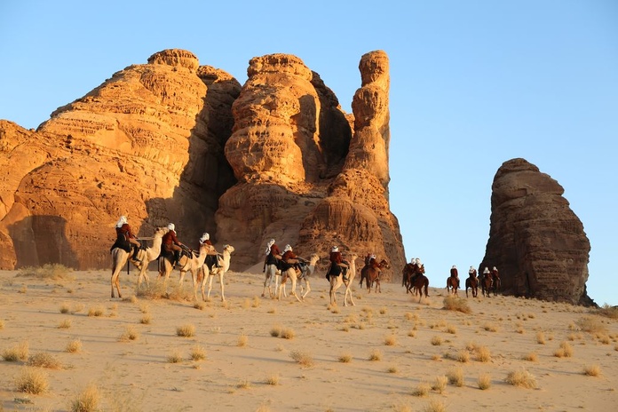 Un site d'une beauté naturelle à couper le souffle (©Commission Royale for AlUla) Un site d'une beauté naturelle à couper le souffle (©Commission Royale for AlUla)