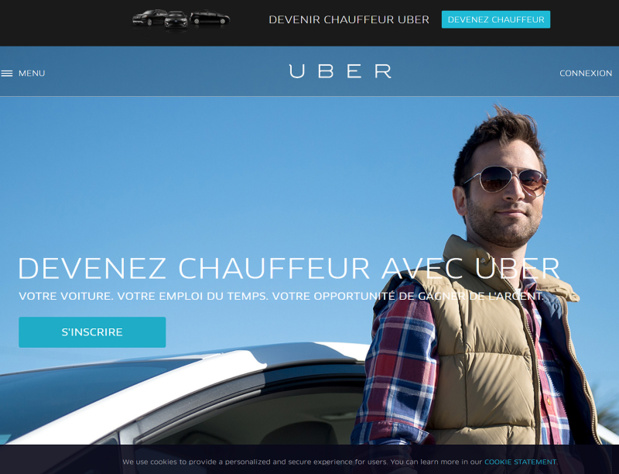 Uber, c'est moins cher, le service est nickel et, contrairement à ce que veux bien écrire (fort bien d'ailleurs) ma chère Léa, ça créée des emplois. Des emplois nouveaux que sont bien contents de trouver un nombre impressionnant de "délaissés" du travail, tant jeunes que plus âgés. - Capture écran Uber, c'est moins cher, le service est nickel et, contrairement à ce que veux bien écrire (fort bien d'ailleurs) ma chère Léa, ça créée des emplois. Des emplois nouveaux que sont bien contents de trouver un nombre impressionnant de "délaissés" du travail, tant jeunes que plus âgés. - Capture écran