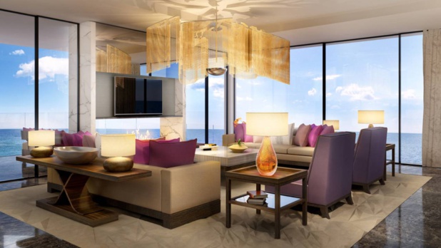 Une suite d'angle avec vue imprenable sur l'océan - Photo : F.S. Une suite d'angle avec vue imprenable sur l'océan - Photo : F.S.