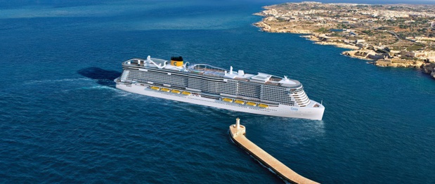 En 2019 et 2020, Costa Croisières recevra deux navires alimentés au GNL - Photo : Costa