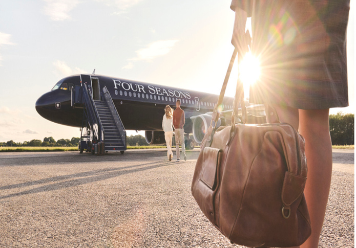 Four Seasons dévoile ses voyages en jet privé 2027 - Photo : @Four Seasons