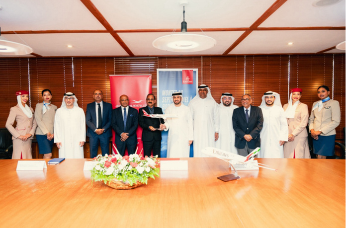 Emirates et Air Mauritius renouvellent leur partenariat - Photo : @Emirates Emirates et Air Mauritius renouvellent leur partenariat - Photo : @Emirates