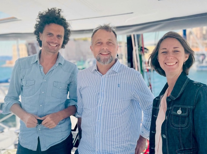 Rencontre avec Julien Buot, Antoine Richard et Julie Geoffroy, les cadres d'ATR - Crédit photo : ATR