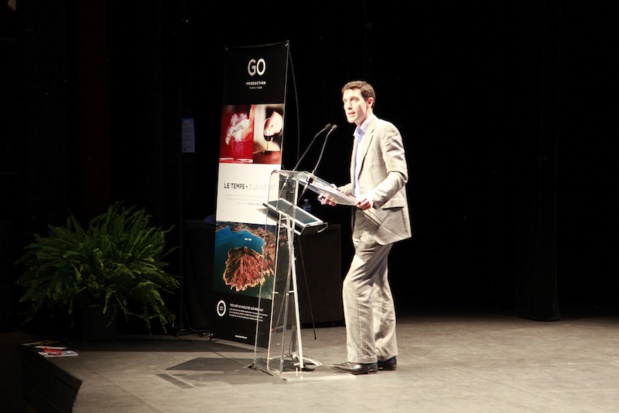 Franck Gervais, le Grand Témoin de la 7ème édition de Voyage en Multimédia © Johanna Gutkind Franck Gervais, le Grand Témoin de la 7ème édition de Voyage en Multimédia © Johanna Gutkind