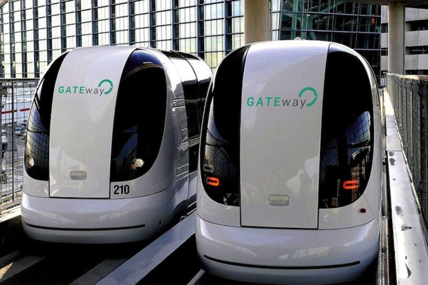 Sept voitures autonomes développées par le GATEaway group seront lancées en juillet - crédit : GATEaway Project