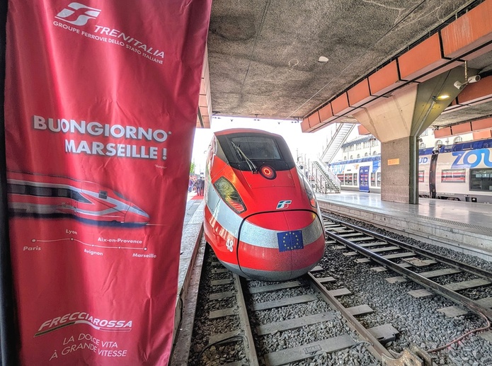 Trenitalia lance le 15 juin sa ligne entre Paris et Marseille - Crédit photo : RP Trenitalia lance le 15 juin sa ligne entre Paris et Marseille - Crédit photo : RP