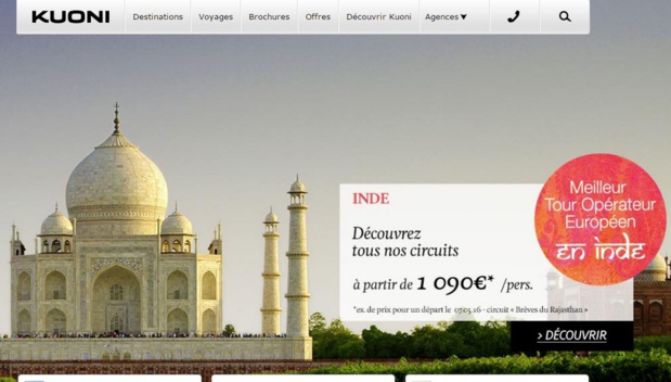 Kuoni ne retournera pas négocier les conditions des contrats de référencement avec Selectour Afat - DR : Capture d'écran Kuoni.fr Kuoni ne retournera pas négocier les conditions des contrats de référencement avec Selectour Afat - DR : Capture d'écran Kuoni.fr