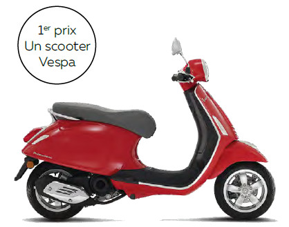 Challenge de ventes Donatello : un Vespa à remporter !