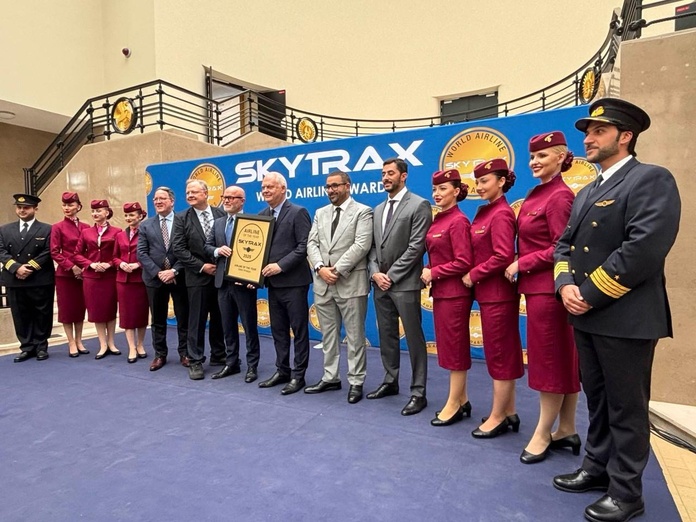 Quatar Airline élue meilleure compagnie aérienne 2025. Photo C. HARDIN Quatar Airline élue meilleure compagnie aérienne 2025. Photo C. HARDIN