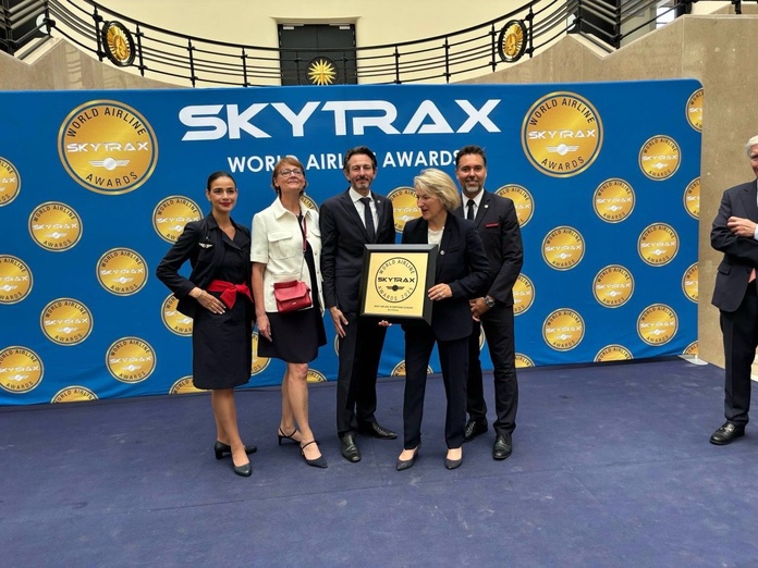 Air France a obtenue la troisième place en terme de meilleure compagnie aérienne de première classe au monde. Photo C. HARDIN Air France a obtenue la troisième place en terme de meilleure compagnie aérienne de première classe au monde. Photo C. HARDIN