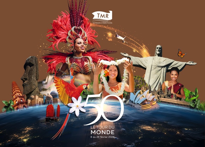 TMR réalisera, du 8 au 28 février 2026, son 50e tour du monde en avion privé - Photo TMR