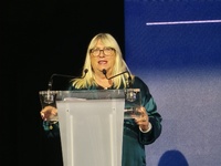 Michelle Herbaut, trésorière, a présenté le bilan comptable des EDV - Photo CE Michelle Herbaut, trésorière, a présenté le bilan comptable des EDV - Photo CE