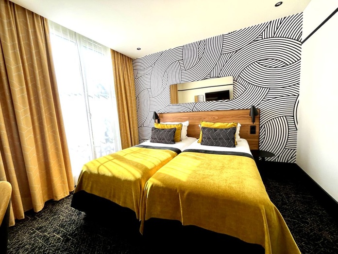 Des chambres pleine de couleurs et de peps (© PB)