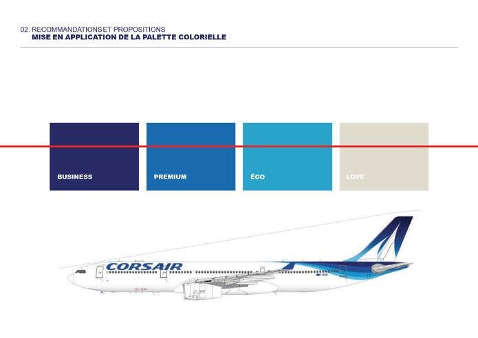 Les nouvelles couleurs de Corsair - Photo Corsair Les nouvelles couleurs de Corsair - Photo Corsair