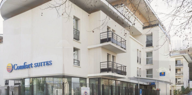 Le Comfort Suites Port-Marly Paris Ouest compte 120 appartements près de Paris - Photo : Choice Hotels Europe