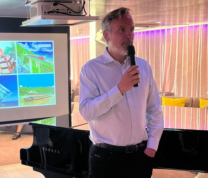 Voyages d’Exception mise sur la musique pour faire vibrer ses croisières - Photo LG