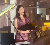 La mezzo-soprano Maria Mirante - Photo LG La mezzo-soprano Maria Mirante - Photo LG