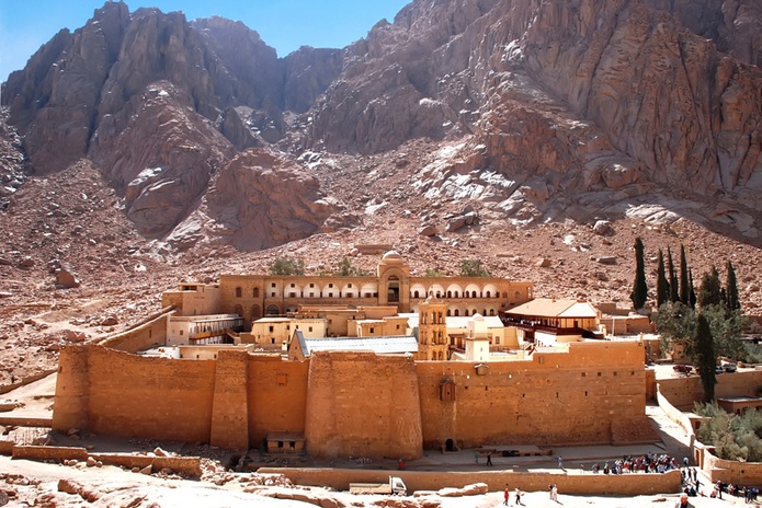 Le statut du monastère de Sainte-Catherine en Égypte inquiète la Grèce. @depositphotos/tiantan