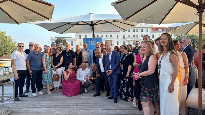ITA Airways a convié ses partenaires de la région PACA - de Cannes à Monaco en passant par Nice - à une soirée 100% italienne - Photo : Raphaëlle Savary ITA Airways a convié ses partenaires de la région PACA - de Cannes à Monaco en passant par Nice - à une soirée 100% italienne - Photo : Raphaëlle Savary
