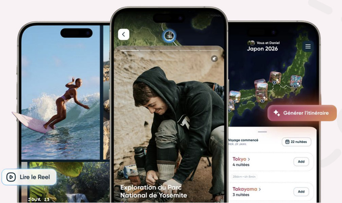 Polarsteps dévoile de nouvelles fonctionnalités - Photo : @Polarsteps Polarsteps dévoile de nouvelles fonctionnalités - Photo : @Polarsteps