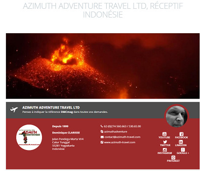 Azimtuh Travel est désormais référencé sur DMCMag.com - Capture d'écran