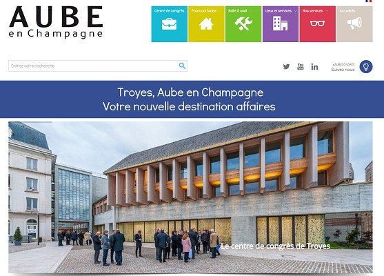 Aube en Champagne : l'OT lance un nouveau site pour le tourisme d'affaires