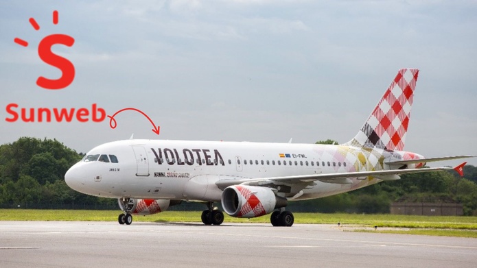 Sunweb annonce l'arrivée de la compagnie aérienne Volotea au sein de son offre. Photo Volotea