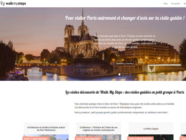 Les trois fondateurs de Walk My Step ont fait le choix de ne travailler qu'avec des guides-conférenciers professionnels - DR : Walk My Steps Les trois fondateurs de Walk My Step ont fait le choix de ne travailler qu'avec des guides-conférenciers professionnels - DR : Walk My Steps