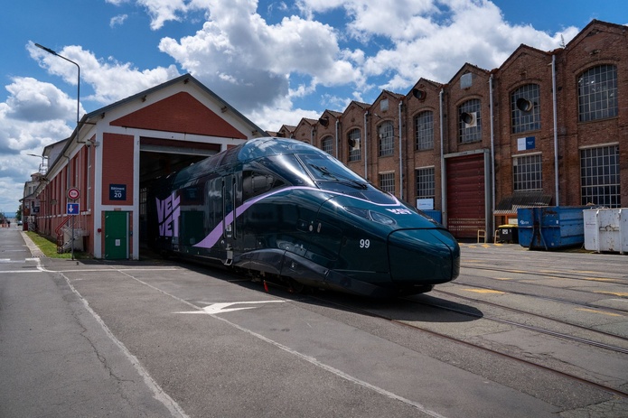 Velvet succède à Proxima, la nouvelle compagnie TGV sur les rails dès 2028 - Photo Velvet Alstom Velvet succède à Proxima, la nouvelle compagnie TGV sur les rails dès 2028 - Photo Velvet Alstom