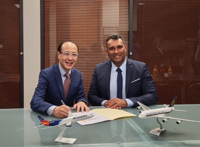 Aircalin et Singapore Airlines renforcent leur partenariat - Photo : @SIA Aircalin et Singapore Airlines renforcent leur partenariat - Photo : @SIA